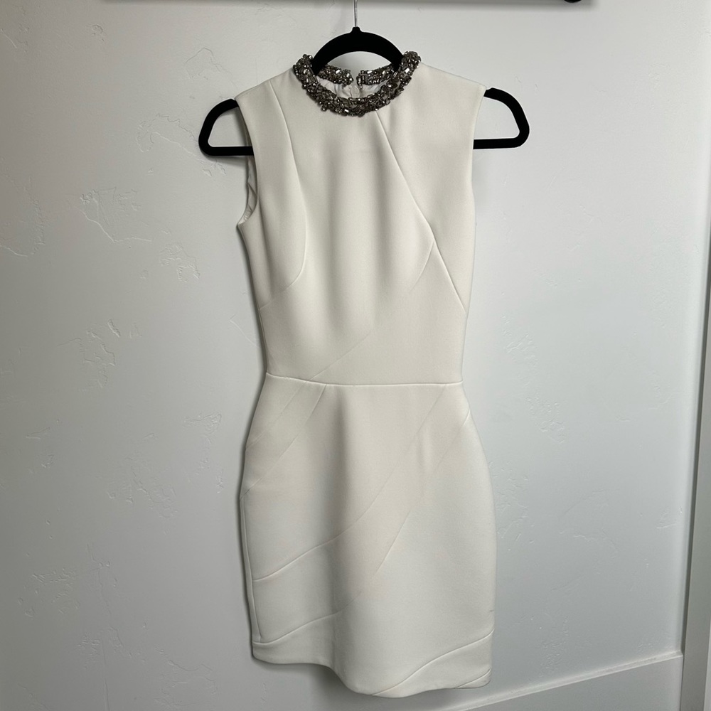 Victoria Beckham White Dress